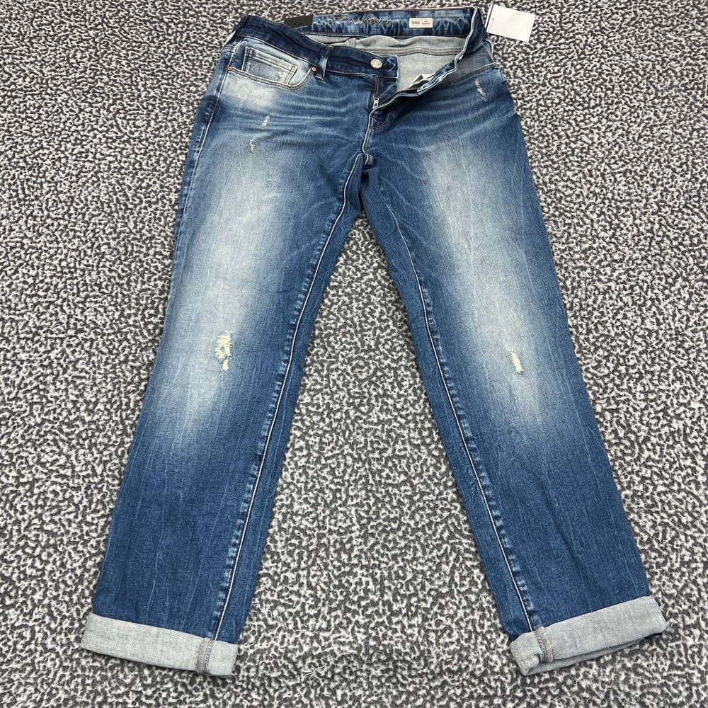 Mavi Emma Jeans‎ Women 27x31 Blue Faded Slim Boyfriend Denim Pants Outdoor New